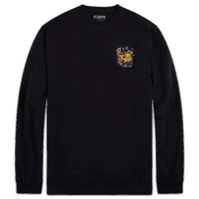 Outdoor UK Artist Series Graphic L/S Tee Black