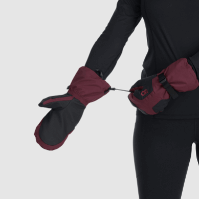 Outdoor UK Adrenaline Mitts Black