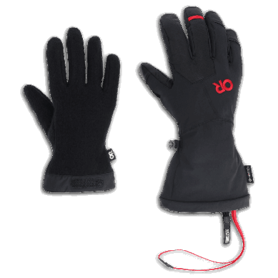 Outdoor UK Women's Arete Ii Gore-Tex Gloves Black