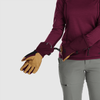 Outdoor UK Women's Arete Ii Gore-Tex Gloves Kalamata