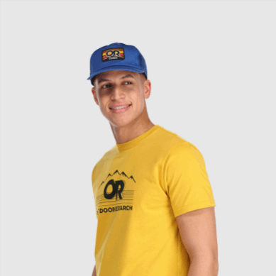 Outdoor UK Advocate Stripe Patch Cap Classic Blue