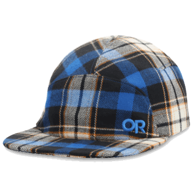 Outdoor UK Feedback Flannel Cap Classic Blue Plaid