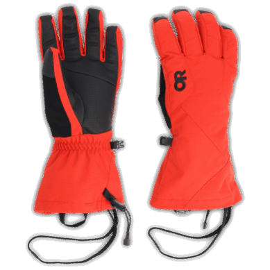 Outdoor UK Men's Adrenaline 3-In-1 Gloves Black