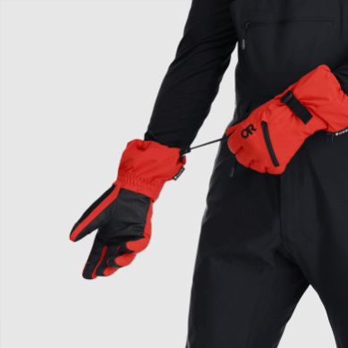 Outdoor UK Men's Revolution Ii Gore-Tex Gloves Cranberry