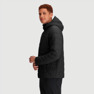 Outdoor UK Men's Shadow Insulated Anorak Black