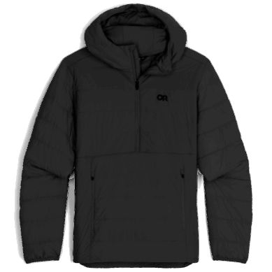 Outdoor UK Men's Shadow Insulated Anorak Black