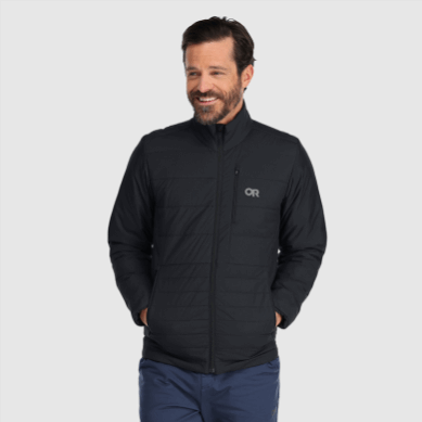 Outdoor UK Men's Shadow Insulated Jacket Black