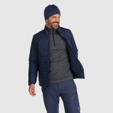 Outdoor UK Men's Shadow Insulated Jacket Naval Blue