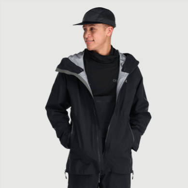 Outdoor UK Men's Hemispheres Ii Gore-Tex® Jacket Black