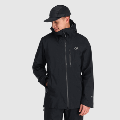 Outdoor UK Men's Hemispheres Ii Gore-Tex® Jacket Black