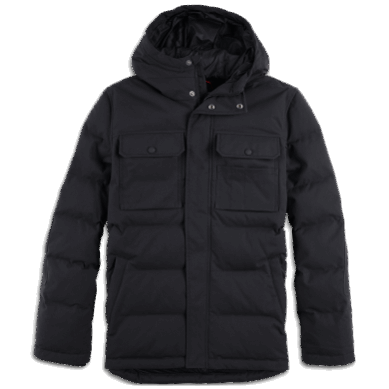 Outdoor UK Men's Del Campo Down Parka Black