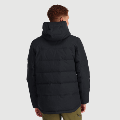 Outdoor UK Men's Del Campo Down Parka Black