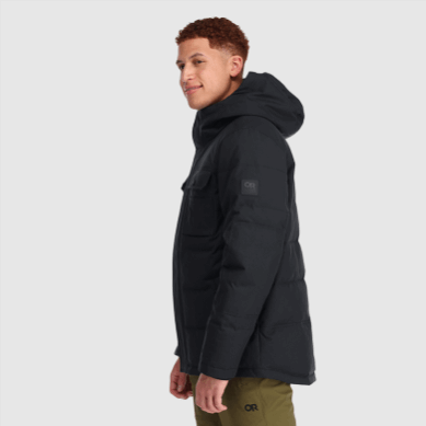 Outdoor UK Men's Del Campo Down Parka Black