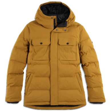 Outdoor UK Men's Del Campo Down Parka Tapenade