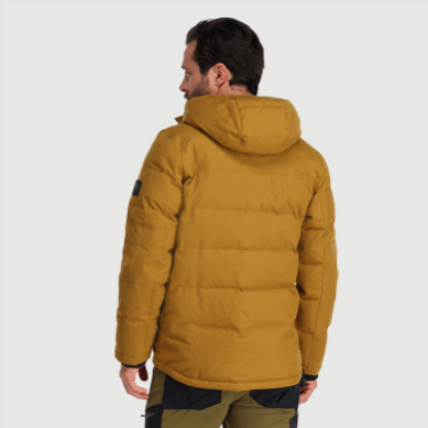 Outdoor UK Men's Del Campo Down Parka Tapenade