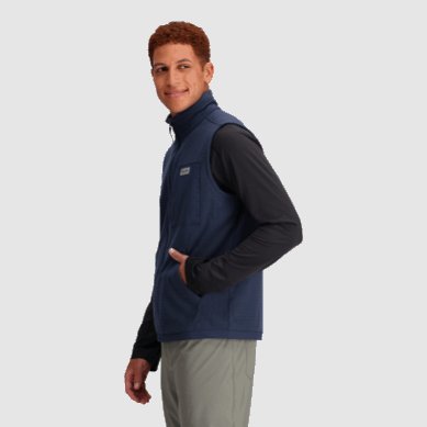 Outdoor UK Men's Trail Mix Vest Naval Blue