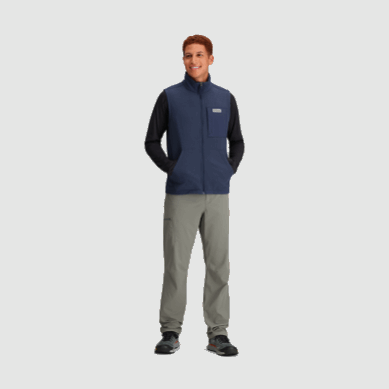 Outdoor UK Men's Trail Mix Vest Naval Blue