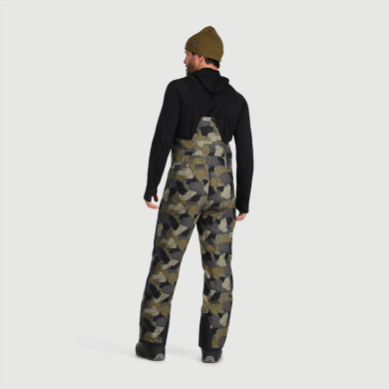 Outdoor UK Men's Snowcrew Bibs Loden Camo/Black
