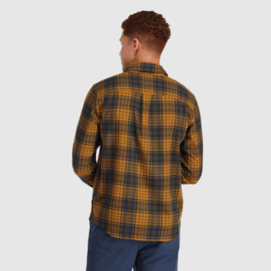 Outdoor UK Men's Kulshan Flannel Shirt Tapenade Plaid