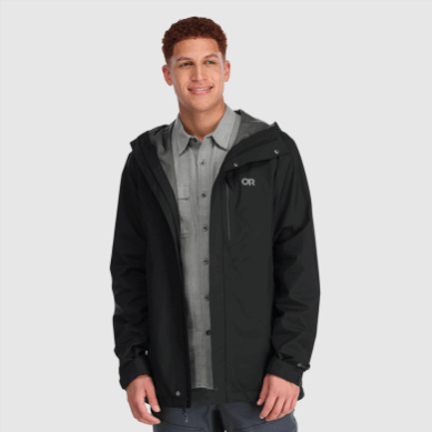 Outdoor UK Men's Foray 3-In-1 Parka Black