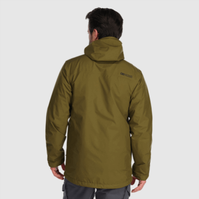 Outdoor UK Men's Foray 3-In-1 Parka Loden