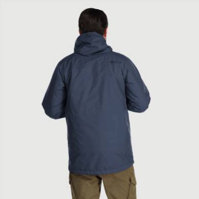 Outdoor UK Men's Foray 3-In-1 Parka Naval Blue