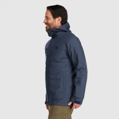 Outdoor UK Men's Foray 3-In-1 Parka Naval Blue