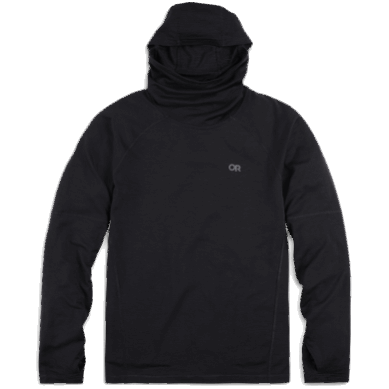 Outdoor UK Men's Alpine Onset Merino 150 Hoodie Black