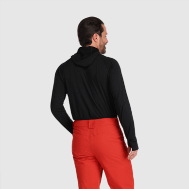 Outdoor UK Men's Alpine Onset Merino 150 Hoodie Black