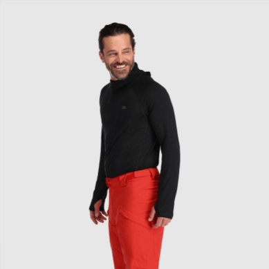 Outdoor UK Men's Alpine Onset Merino 150 Hoodie Black