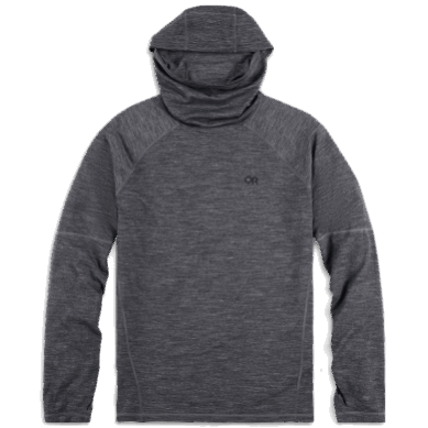 Outdoor UK Men's Alpine Onset Merino 150 Hoodie Charcoal Heather