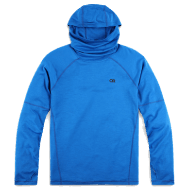 Outdoor UK Men's Alpine Onset Merino 150 Hoodie Classic Blue