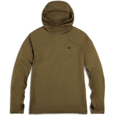 Outdoor UK Men's Alpine Onset Merino 150 Hoodie Loden