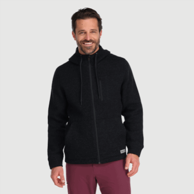 Outdoor UK Men's Flurry Hoodie Black