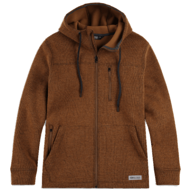 Outdoor UK Men's Flurry Hoodie Saddle