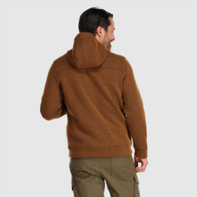 Outdoor UK Men's Flurry Hoodie Saddle