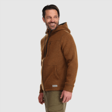 Outdoor UK Men's Flurry Hoodie Saddle