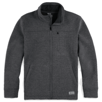 Outdoor UK Men's Flurry Jacket Charcoal