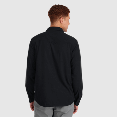 Outdoor UK Men's Trail Mix Shirt Jacket Black