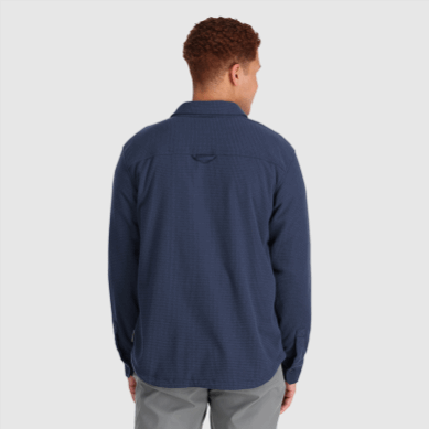 Outdoor UK Men's Trail Mix Shirt Jacket Naval Blue