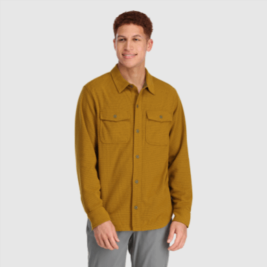 Outdoor UK Men's Trail Mix Shirt Jacket Tapenade