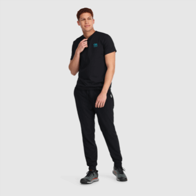 Outdoor UK Men's Trail Mix Joggers Black