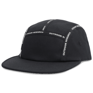Outdoor UK Taped Up 5 Panel Cap Black