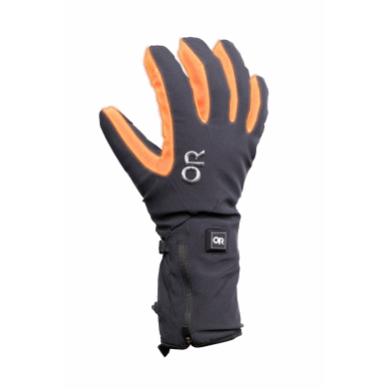 Outdoor UK Men's Sureshot Heated Softshell Gloves Black