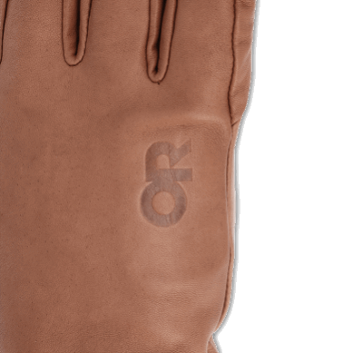 Outdoor UK Deming Sensor Gloves Chocolate Natural
